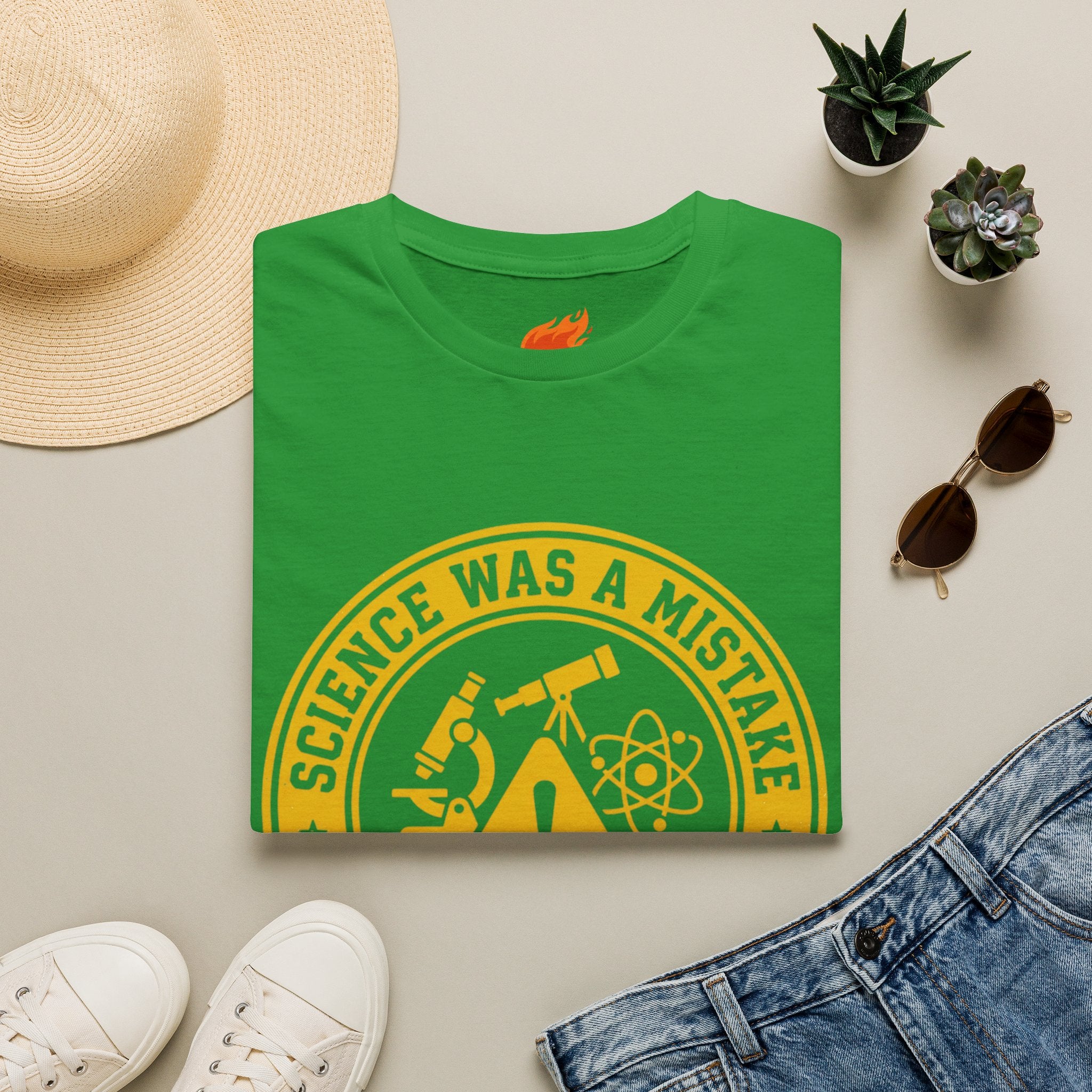 Science Was a Mistake Graphic T-Shirt