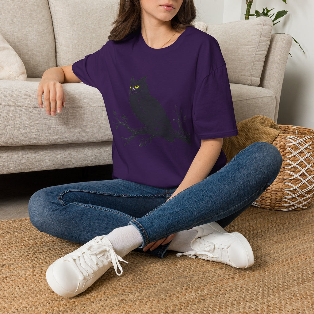 Great Horned Owl Graphic T-Shirt