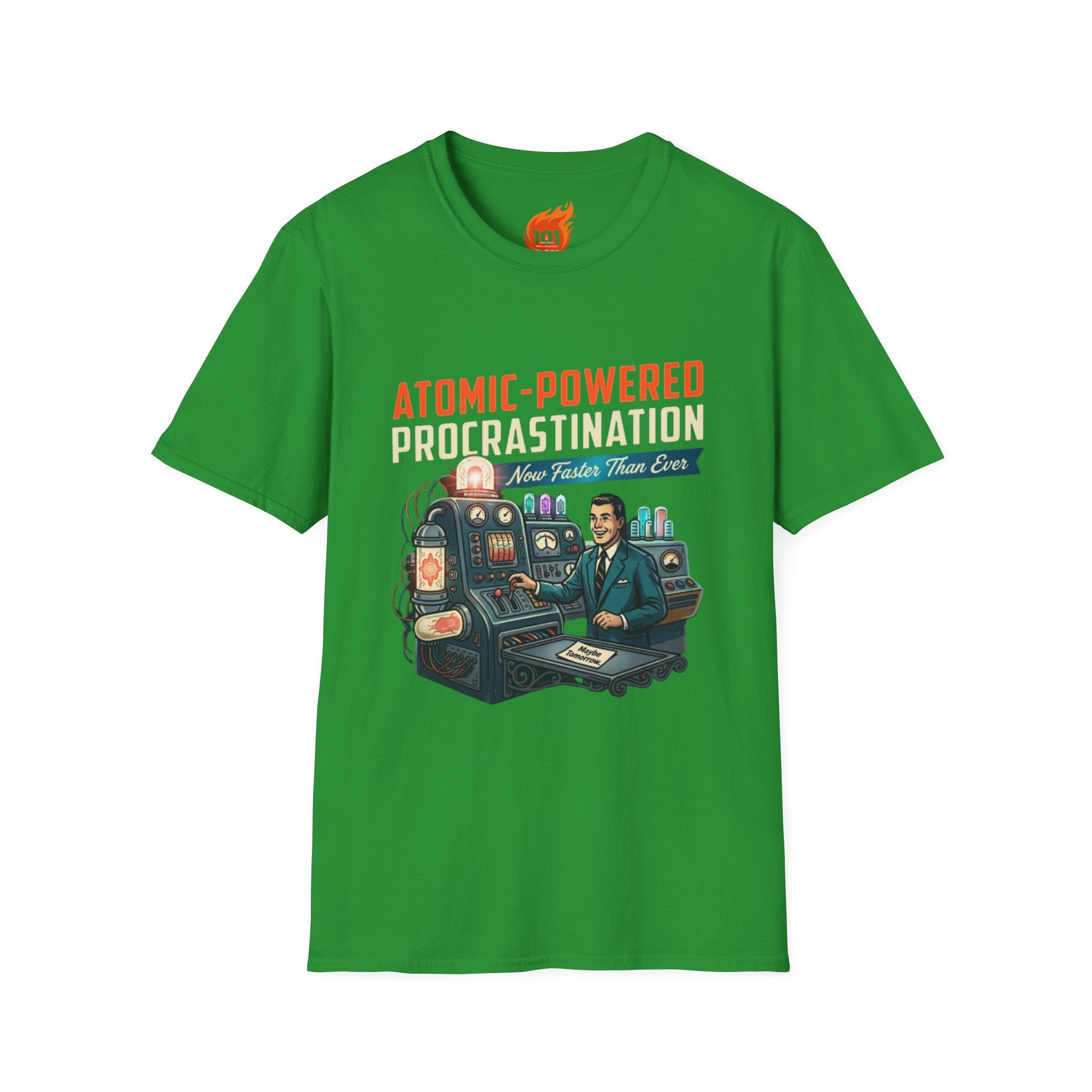 Atomic Procrastination Graphic T-Shirt