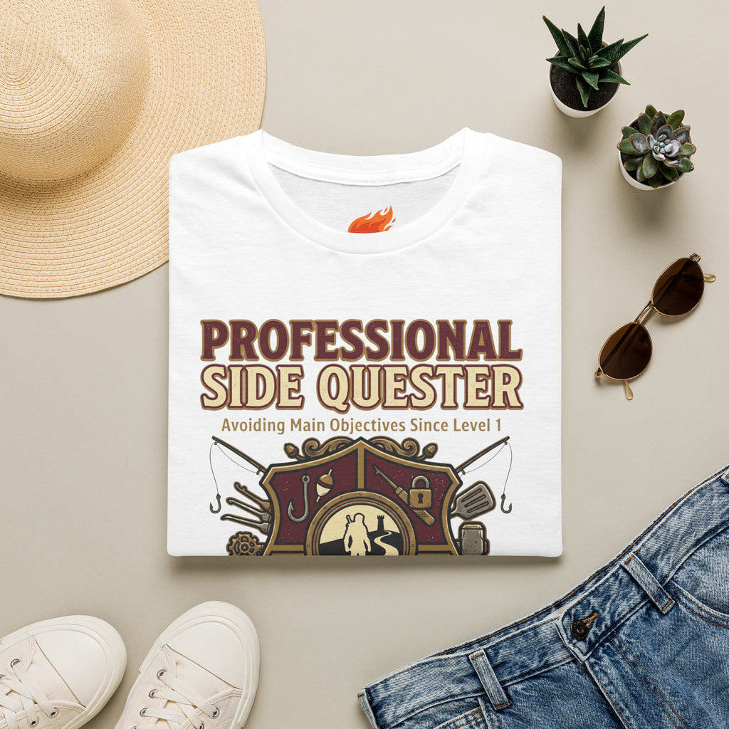 Professional Side Quester Graphic T-Shirt
