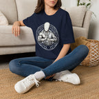 Monk Silhouette Graphic T-Shirt