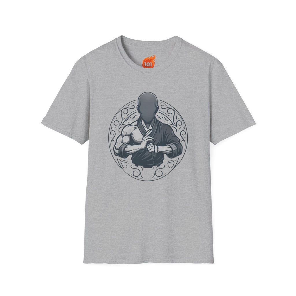 Monk Silhouette Graphic T-Shirt