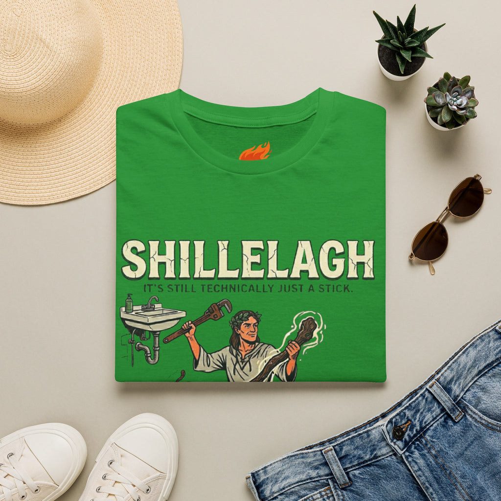 Spell: Shillelagh Stick Graphic T-Shirt