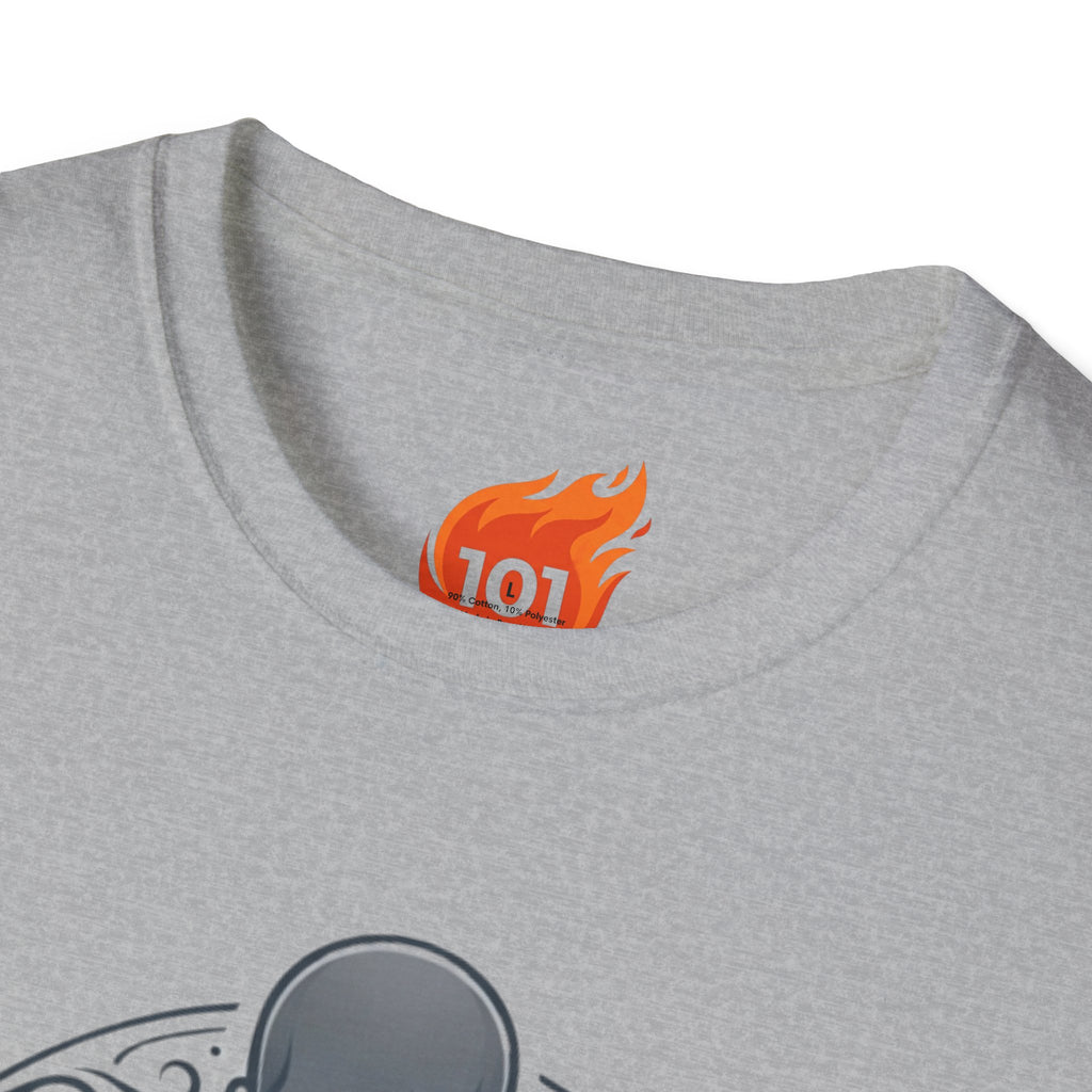 Monk Silhouette Graphic T-Shirt