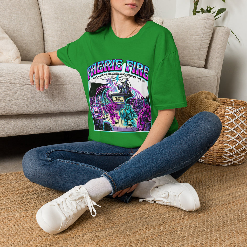 Spell: Faerie Fire Graphic T-Shirt
