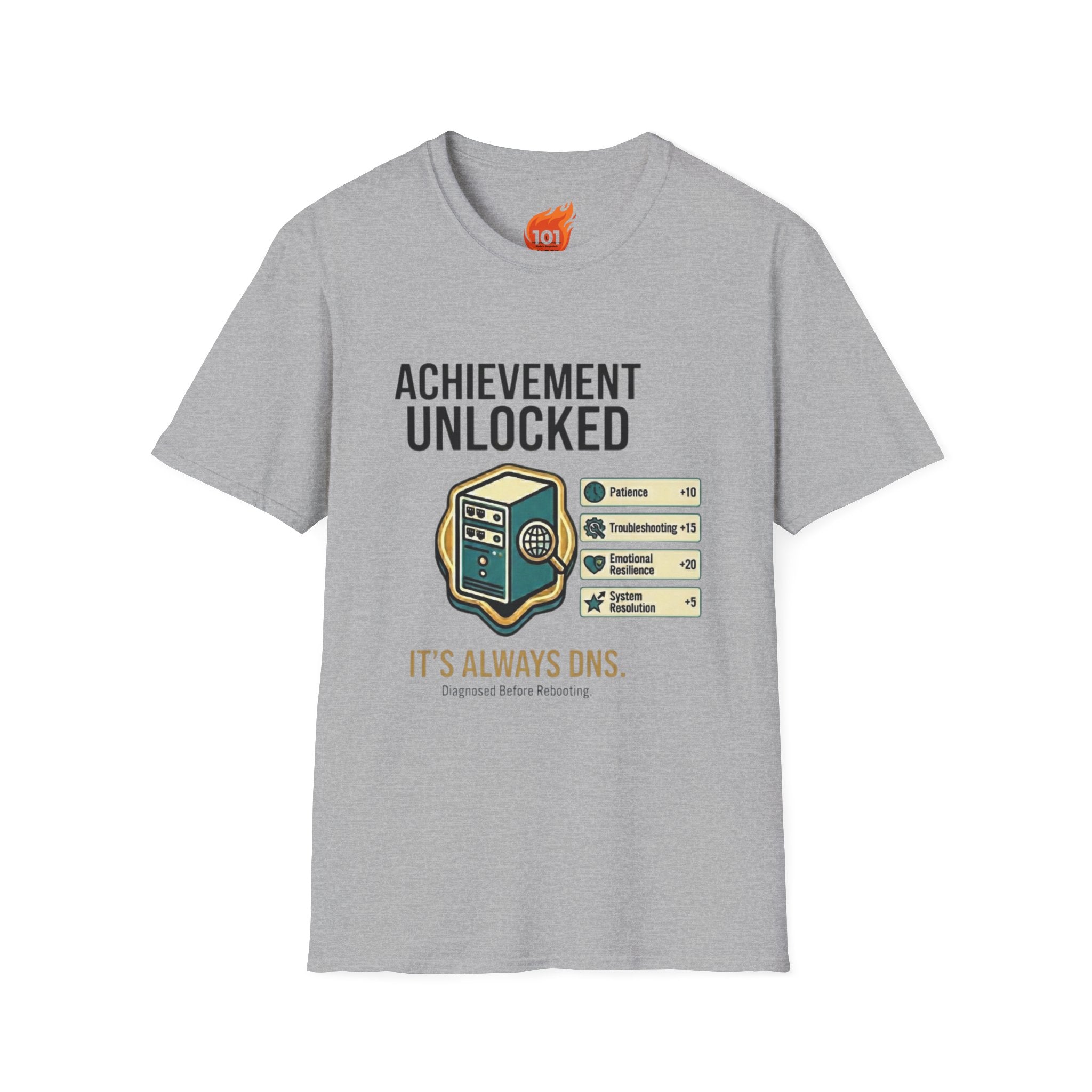 Achievement: DNS Graphic T-Shirt