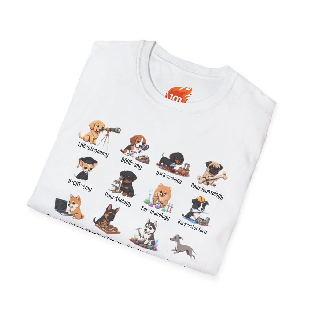 Future Dog STEM fields Graphic T-Shirt