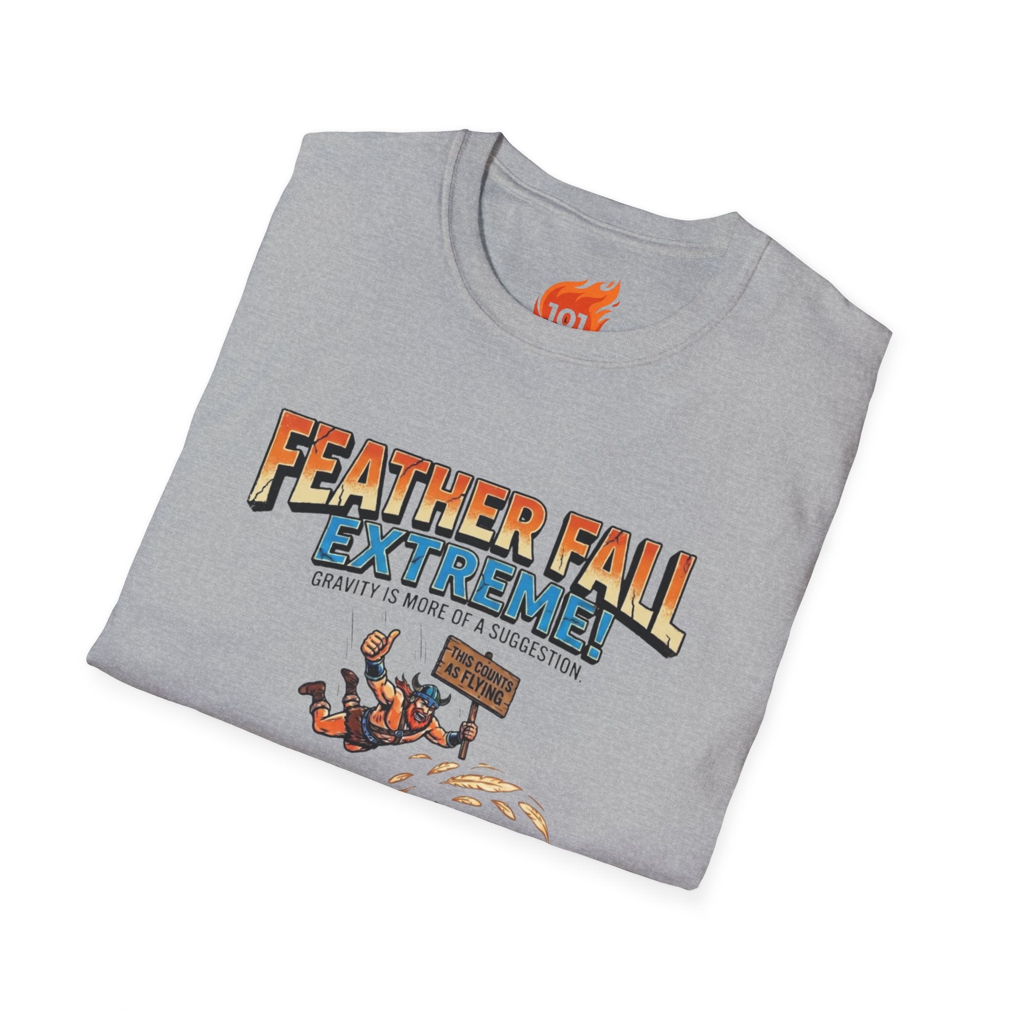 Spell: Feather Fall Graphic T-Shirt