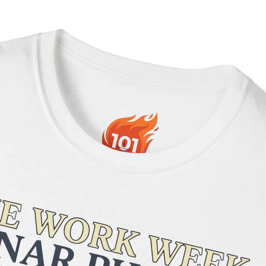 Lunar Work Week Phases Graphic T-Shirt