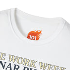 Lunar Work Week Phases Graphic T-Shirt