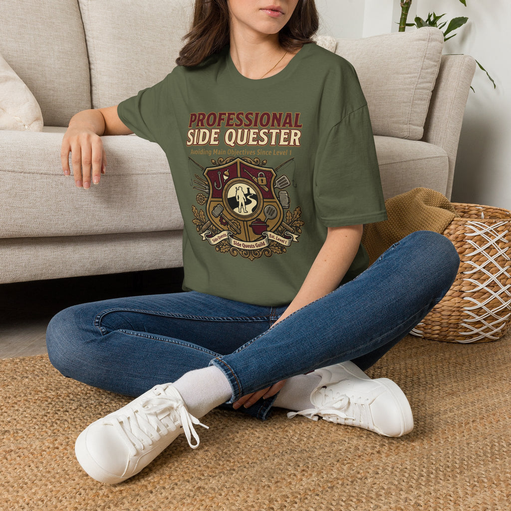 Professional Side Quester Graphic T-Shirt