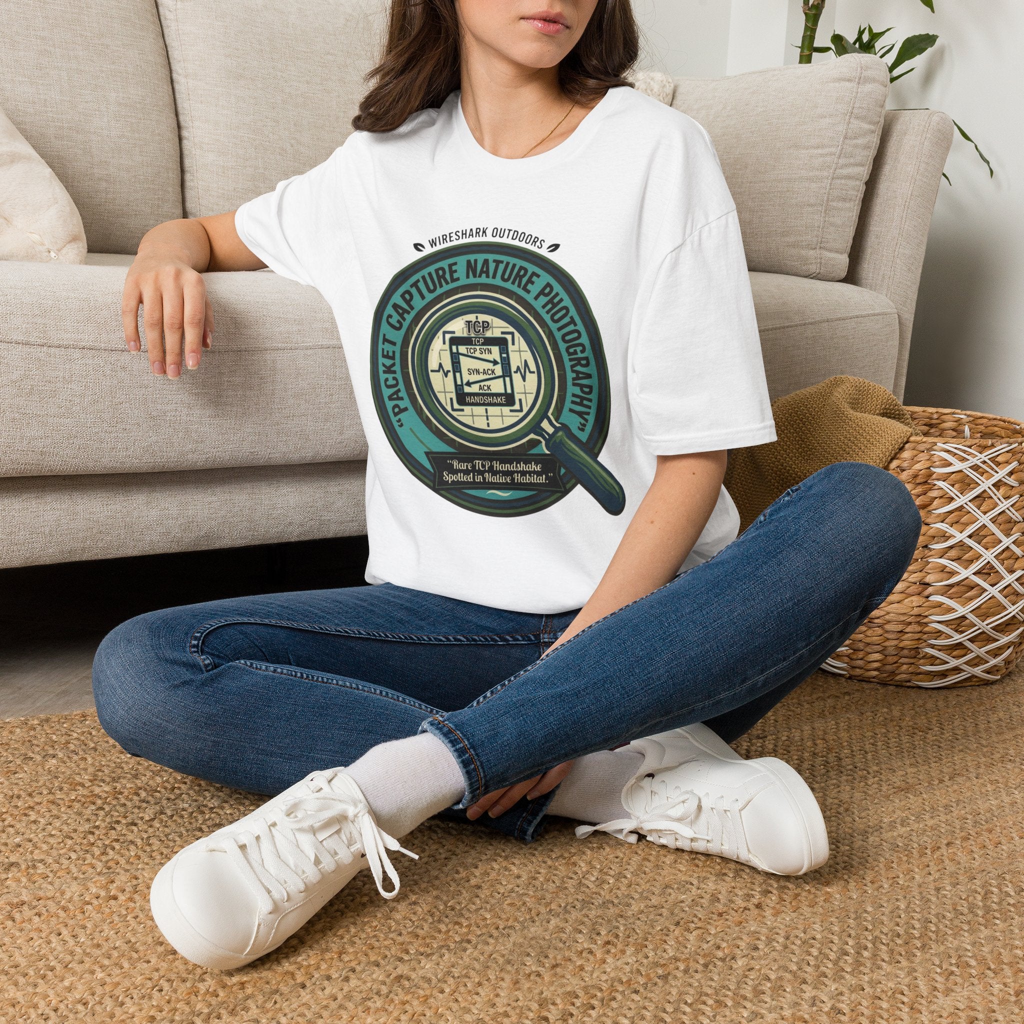 Packet Capture Nature Photography Graphic T-Shirt