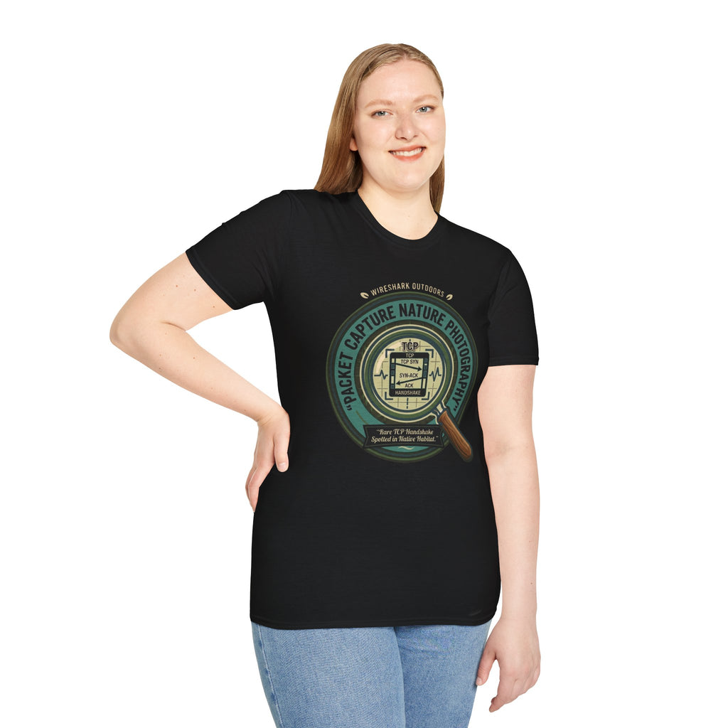 Packet Capture Nature Photography Graphic T-Shirt