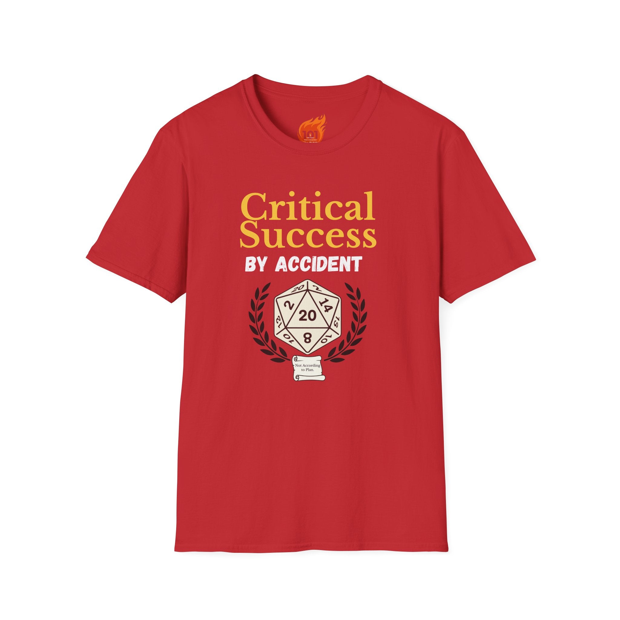 Accidental Critical Success Graphic T-Shirt