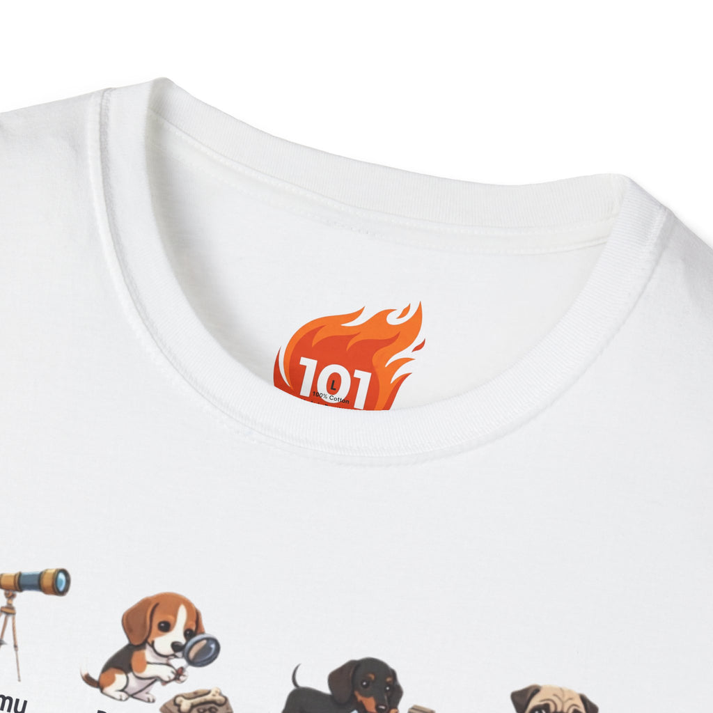 Future Dog STEM fields Graphic T-Shirt
