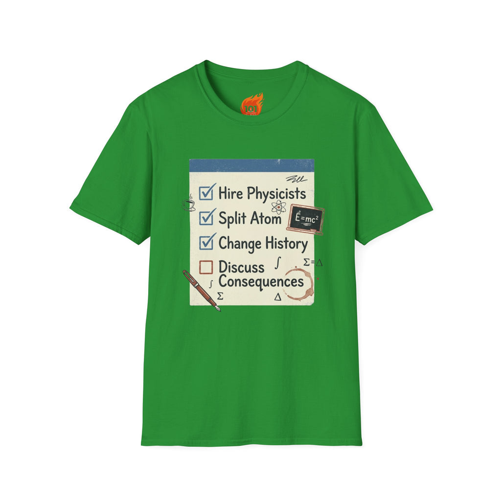 Nuclear Checklist Graphic T-Shirt