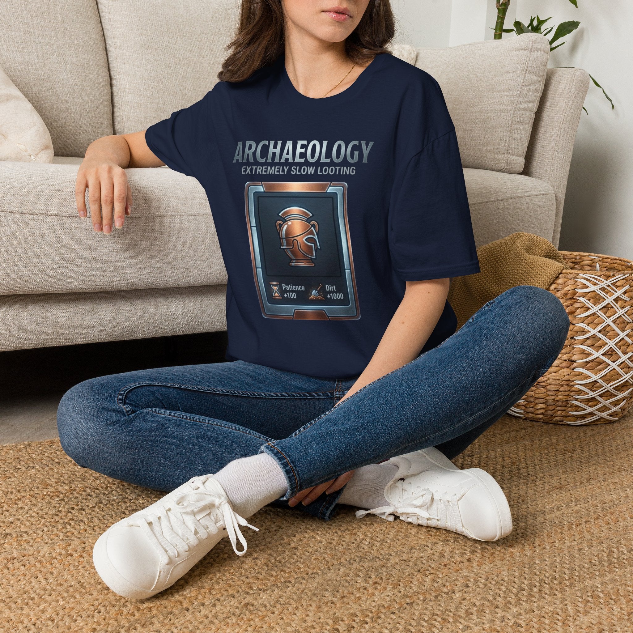 Archaeology is Slow Looting Graphic T-Shirt