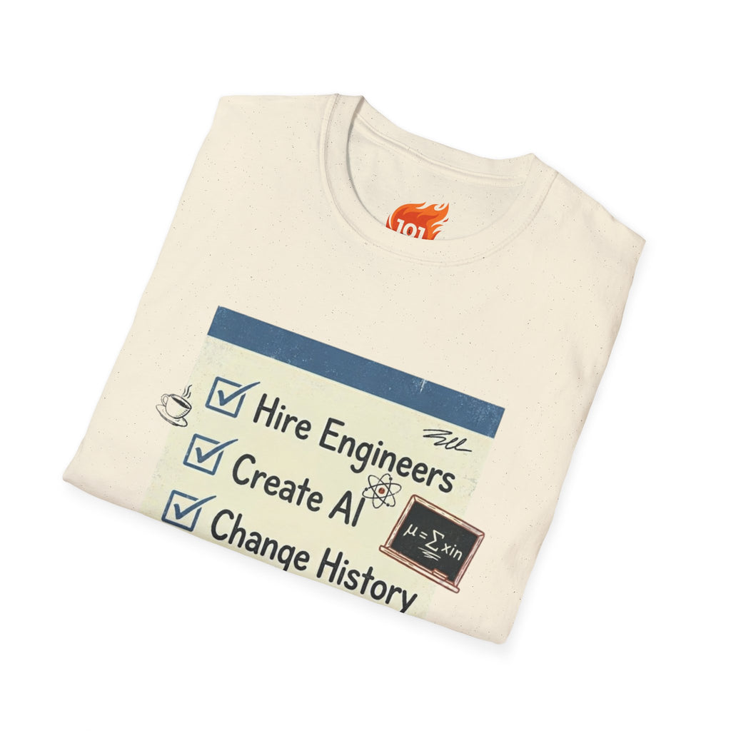 AI Checklist Graphic T-Shirt