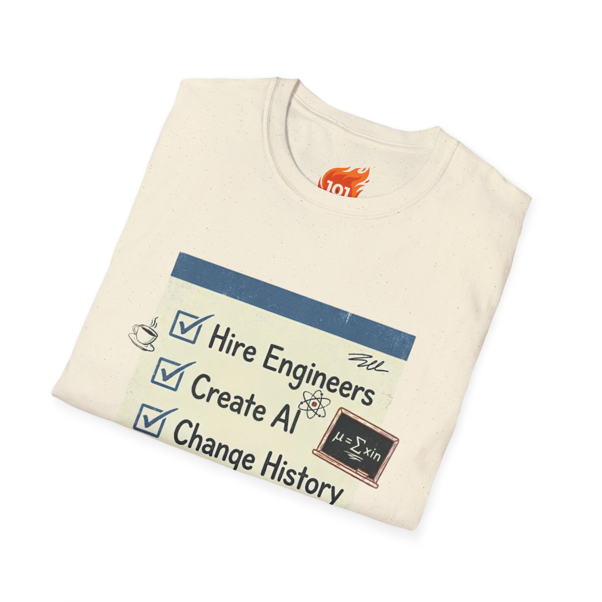 AI Checklist Graphic T-Shirt
