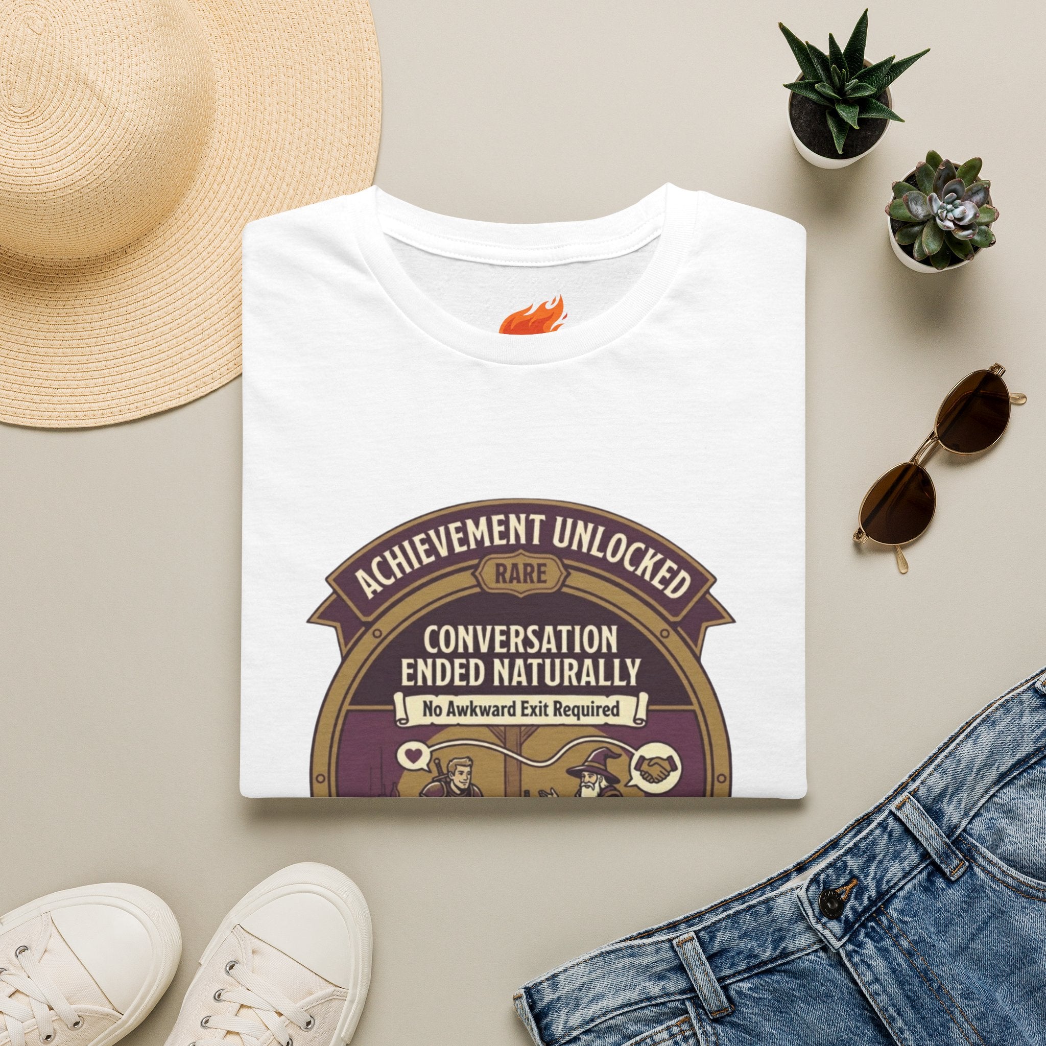 Achievement: Conversation Graphic T-Shirt