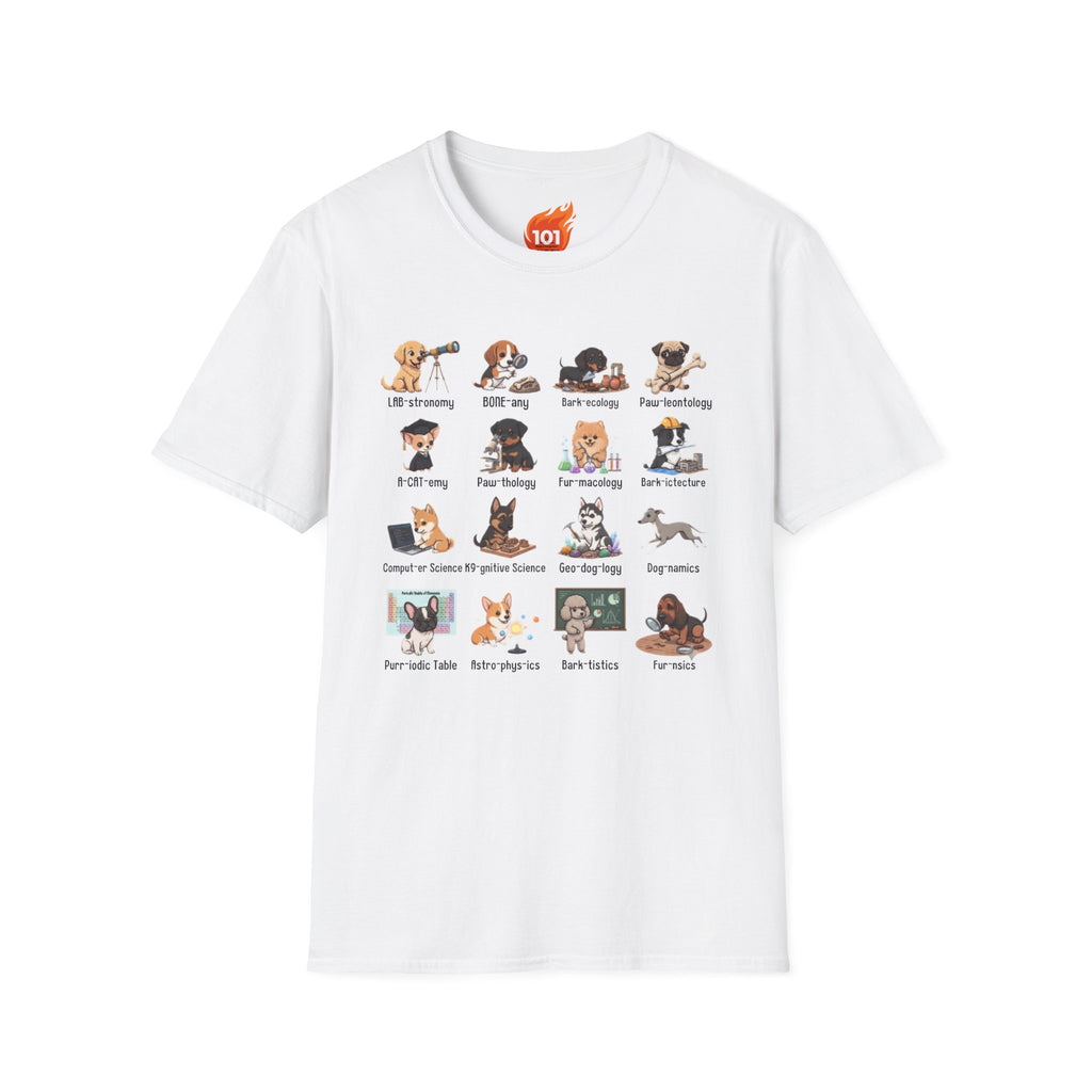 Future Dog STEM fields Graphic T-Shirt