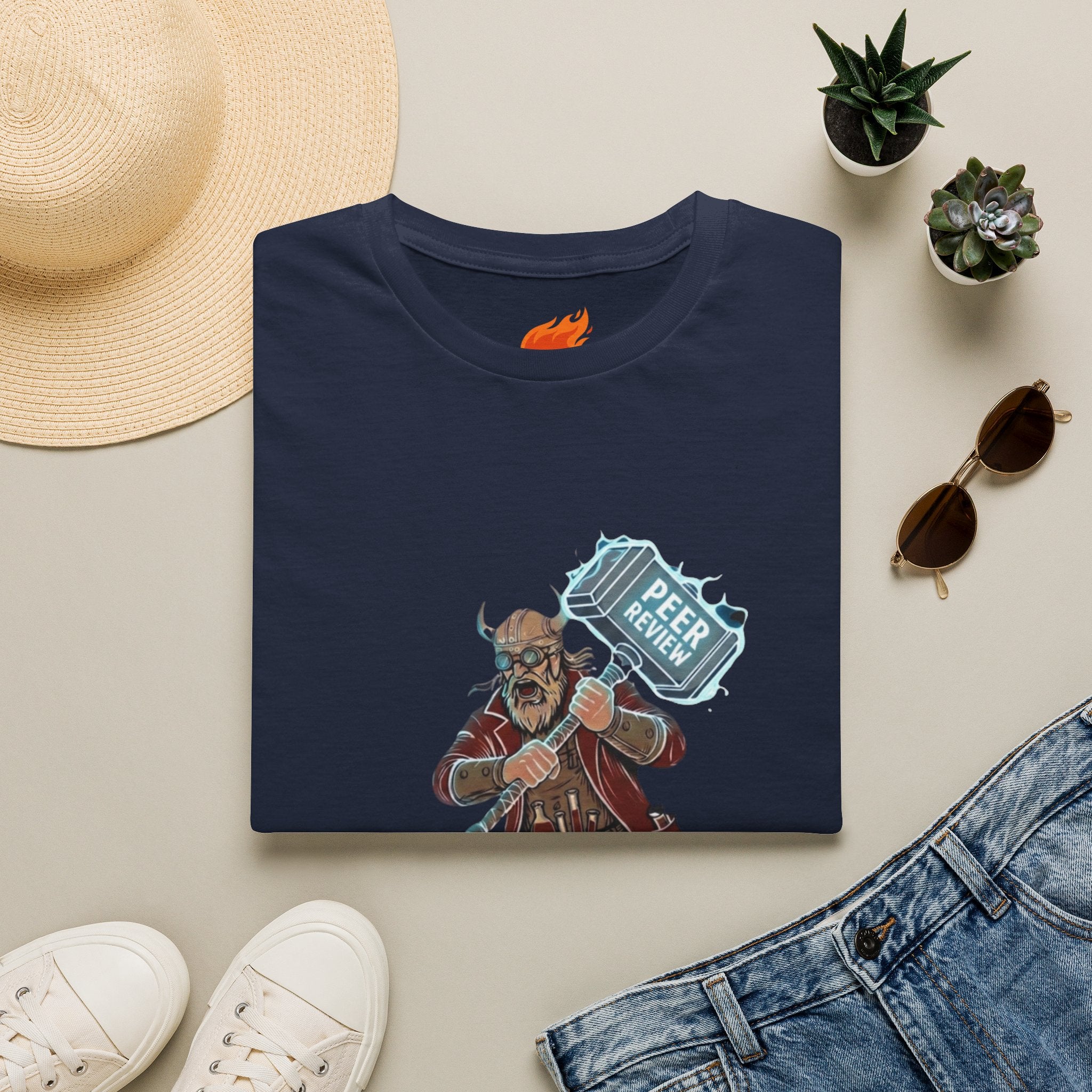 Barbarian Physicist Graphic T-Shirt