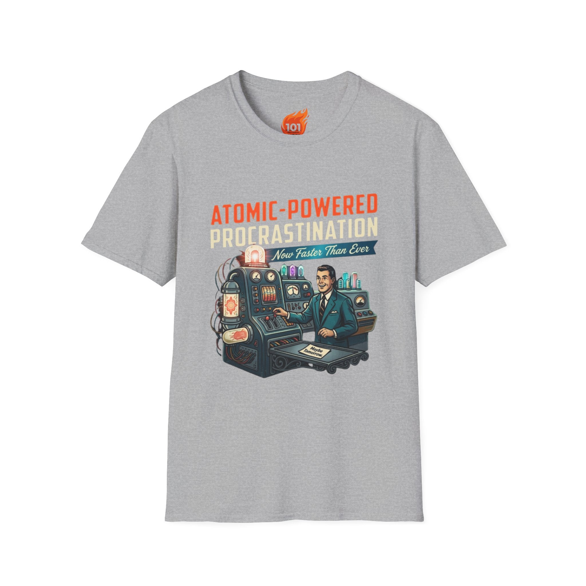 Atomic Procrastination Graphic T-Shirt