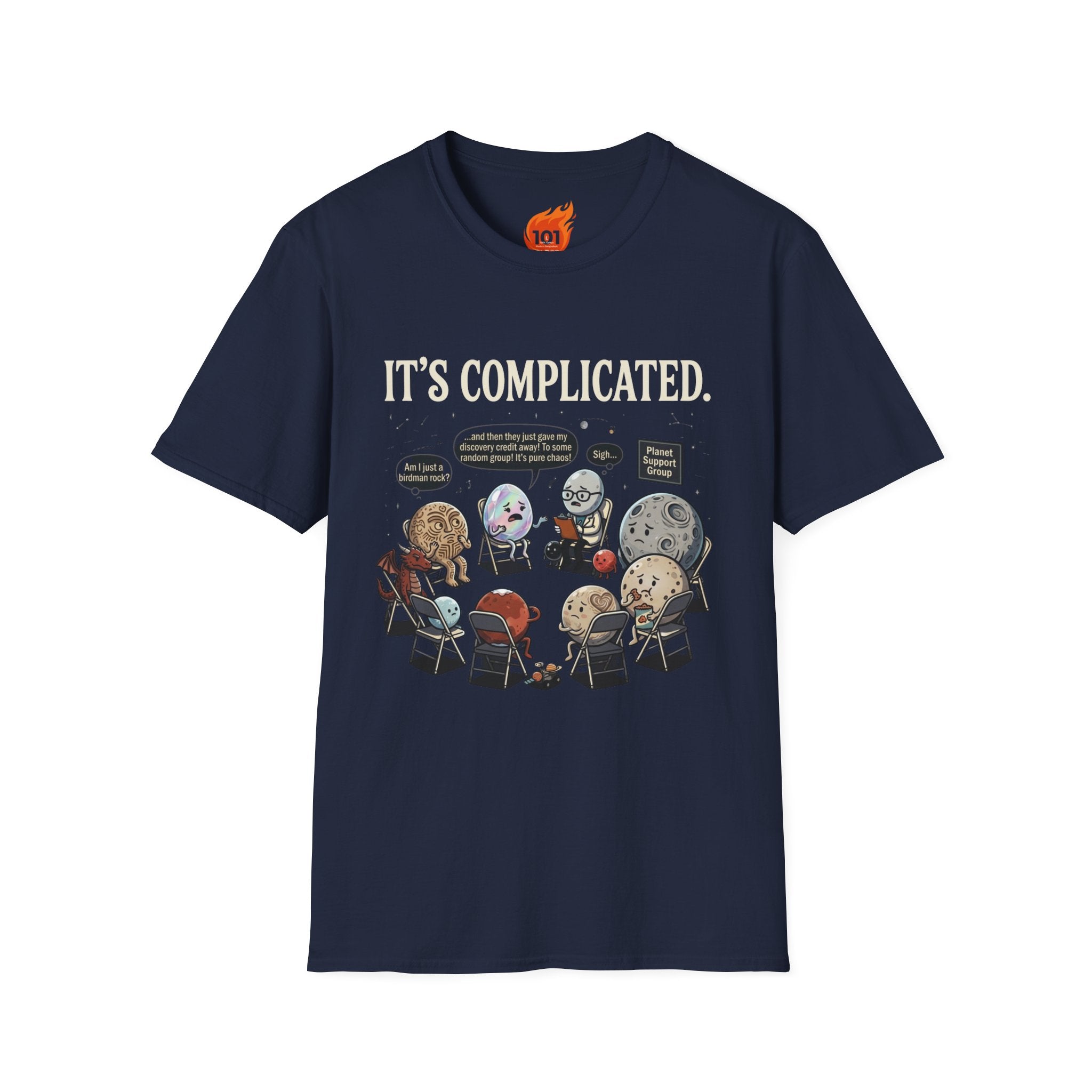 Dwarf Planet Support Group Graphic T-Shirt