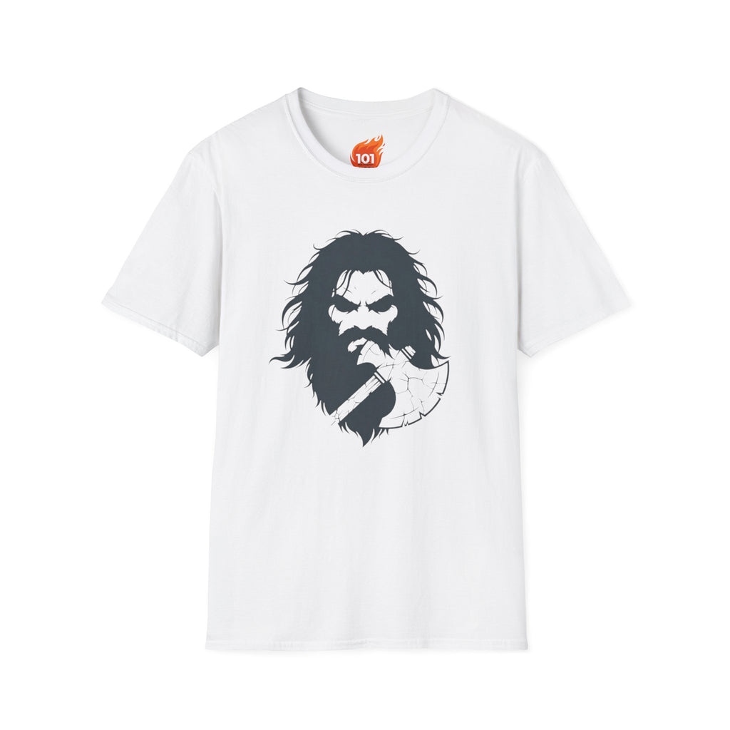 Barbarian Silhouette Graphic T-Shirt