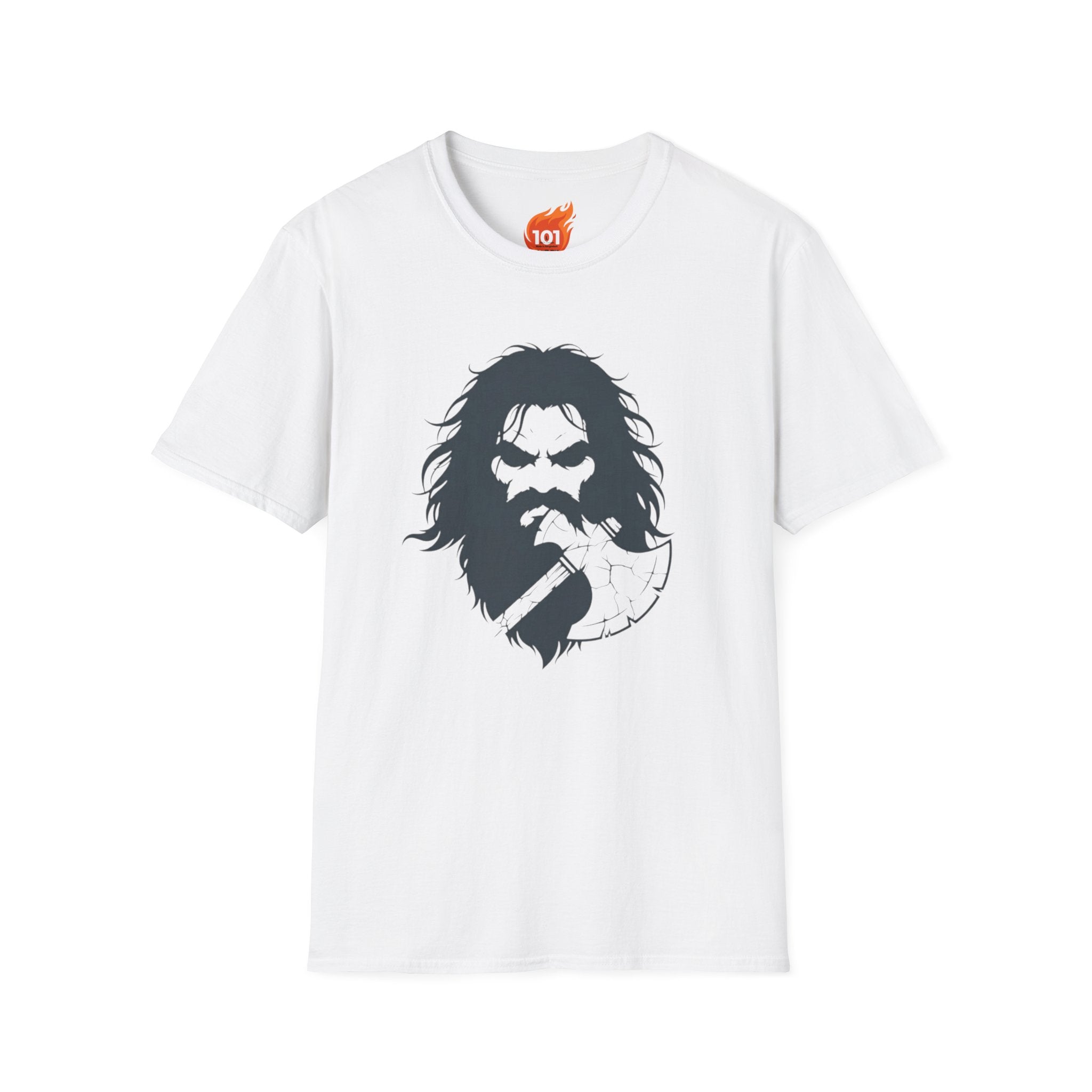 Barbarian Silhouette Graphic T-Shirt