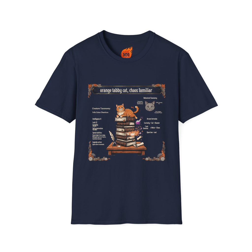 Everyday Bestiary: Orange Tabby Cat Graphic T-Shirt