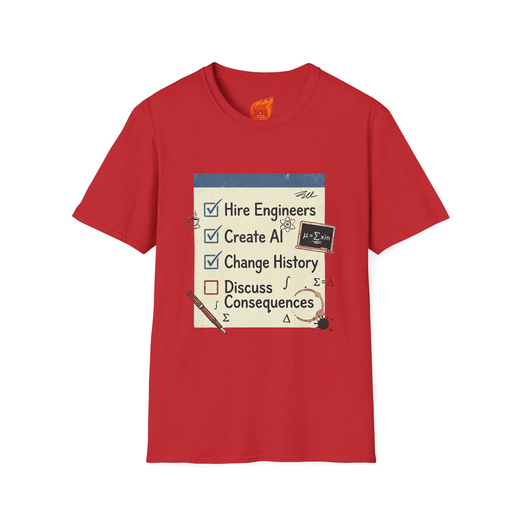 AI Checklist Graphic T-Shirt