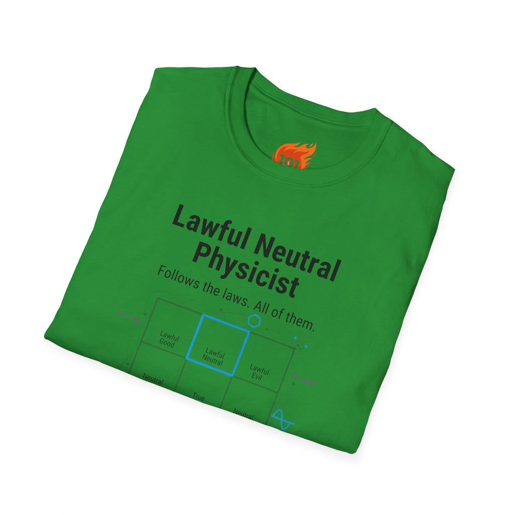 Lawful Neutral Physicist Graphic T-Shirt