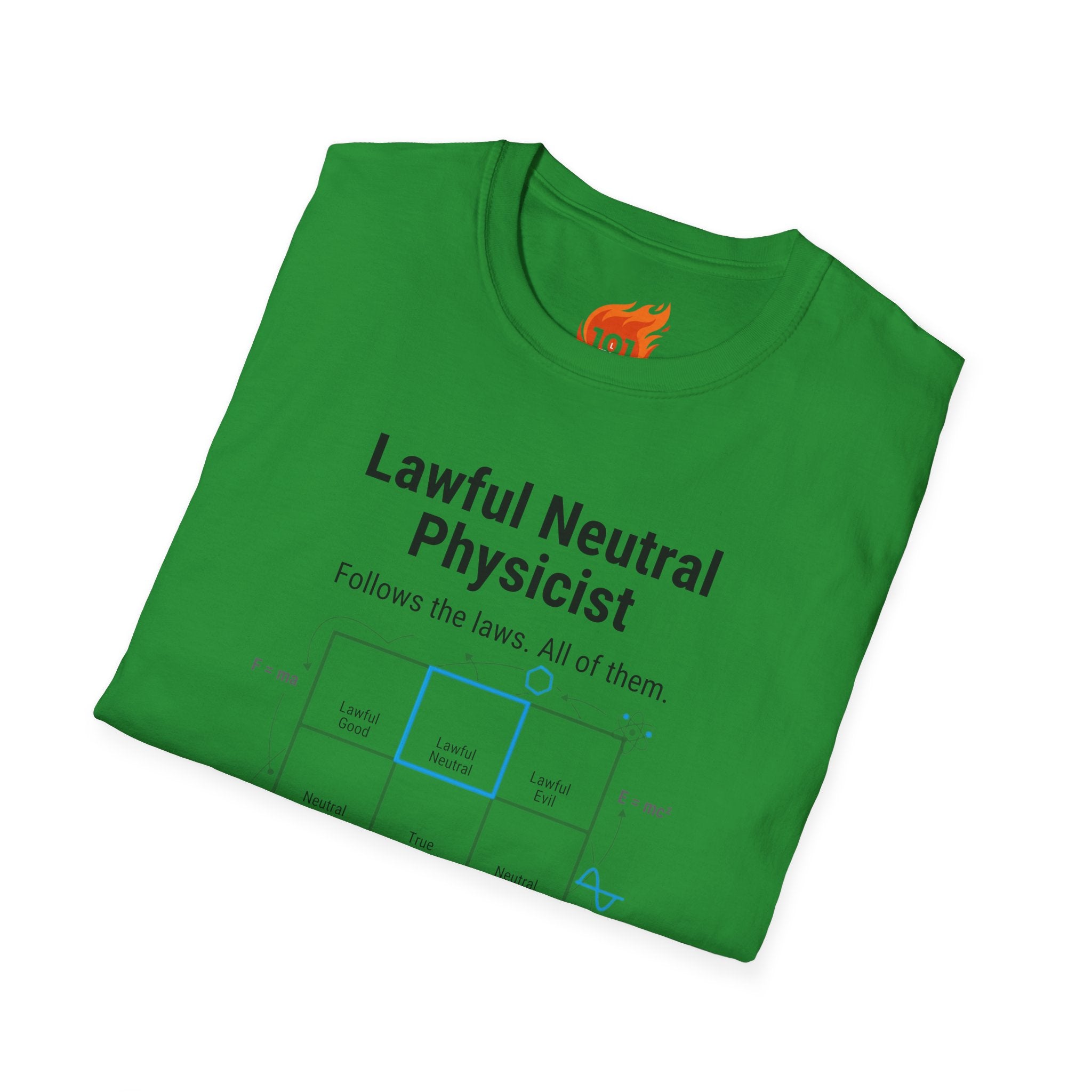 Lawful Neutral Physicist Graphic T-Shirt