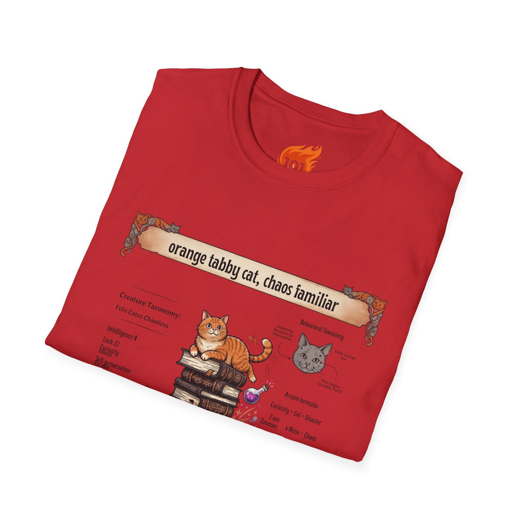 Everyday Bestiary: Orange Tabby Cat Graphic T-Shirt