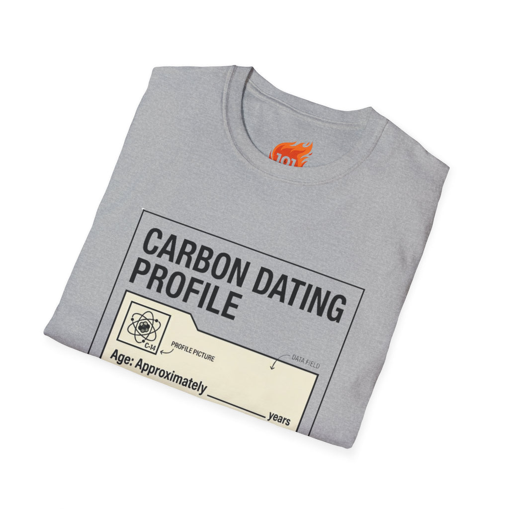 Carbon Dating Profile Graphic T-Shirt