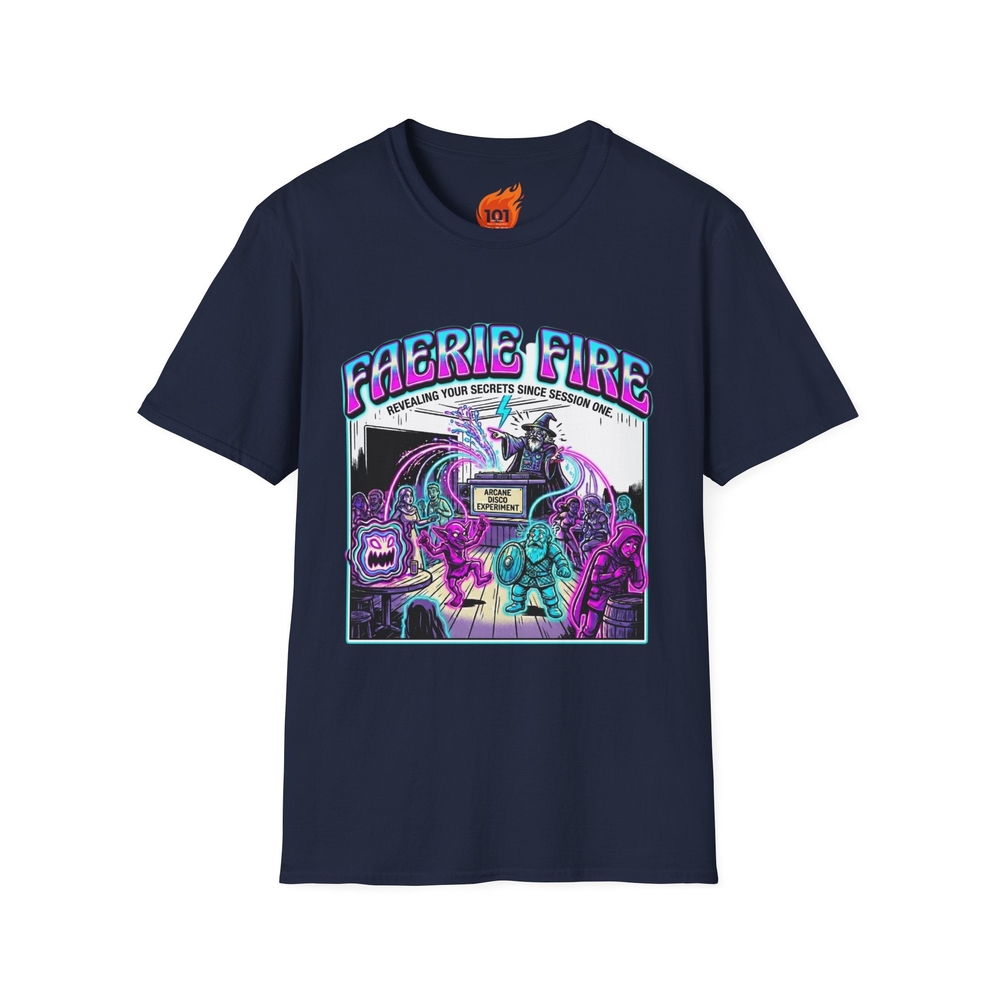 Spell: Faerie Fire Graphic T-Shirt