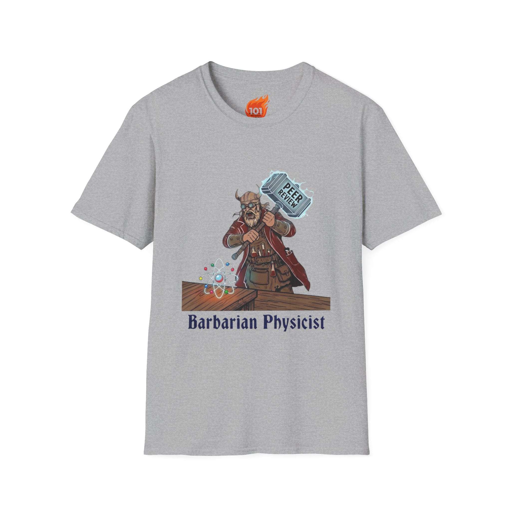 Barbarian Physicist Graphic T-Shirt