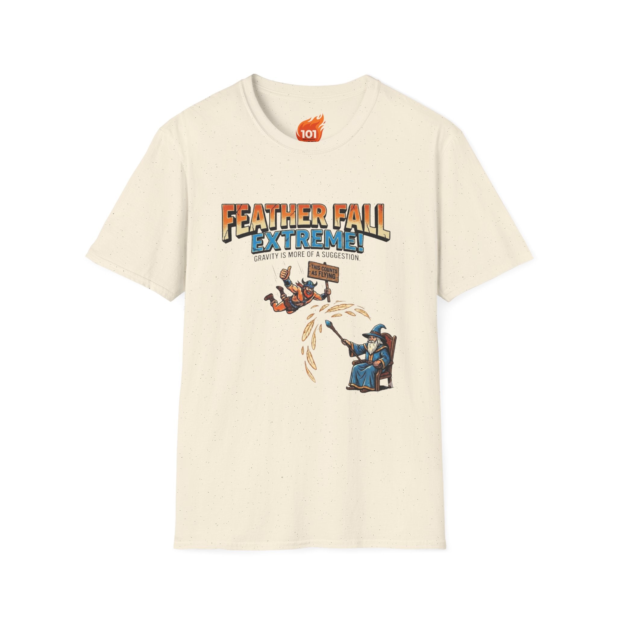 Spell: Feather Fall Graphic T-Shirt