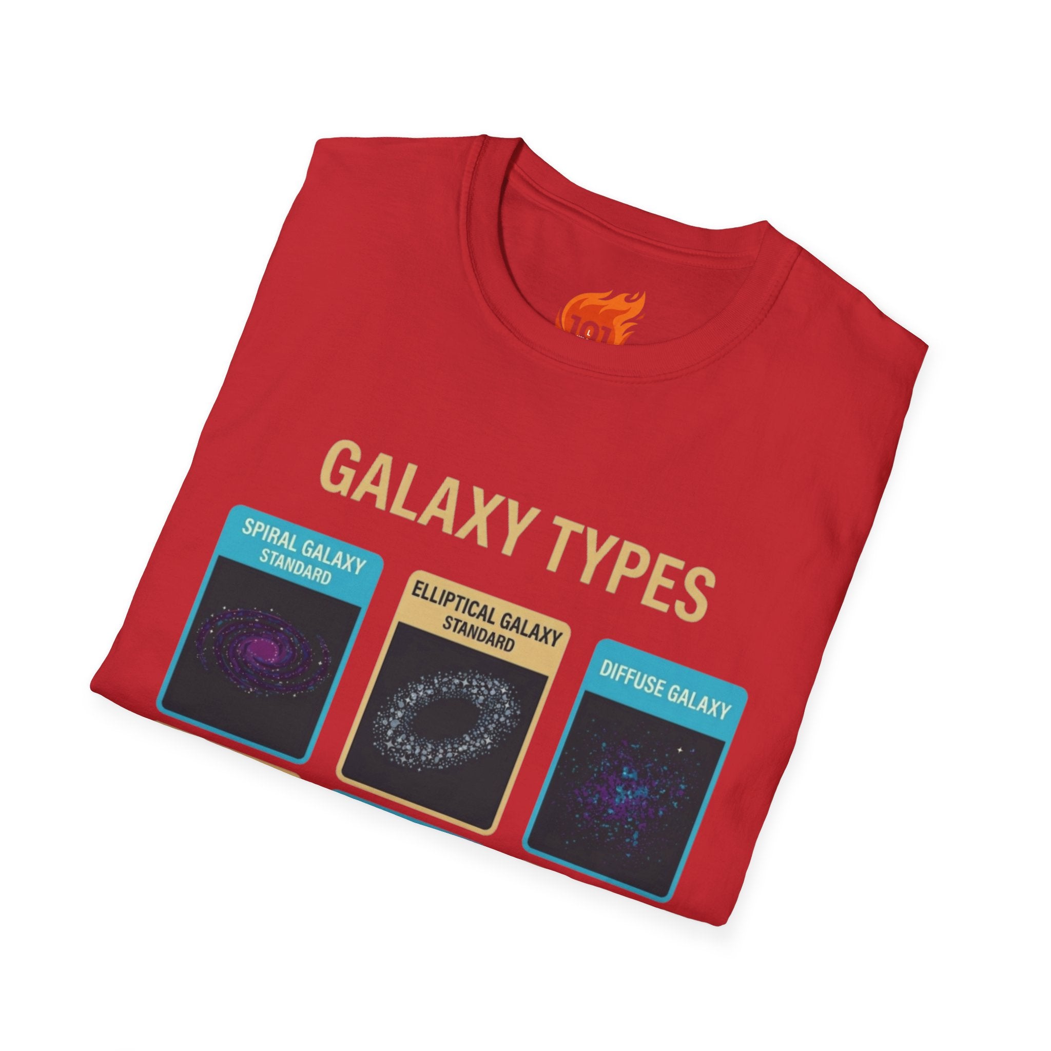 Galaxy Types Graphic T-Shirt