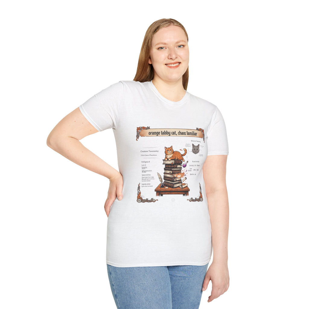 Everyday Bestiary: Orange Tabby Cat Graphic T-Shirt