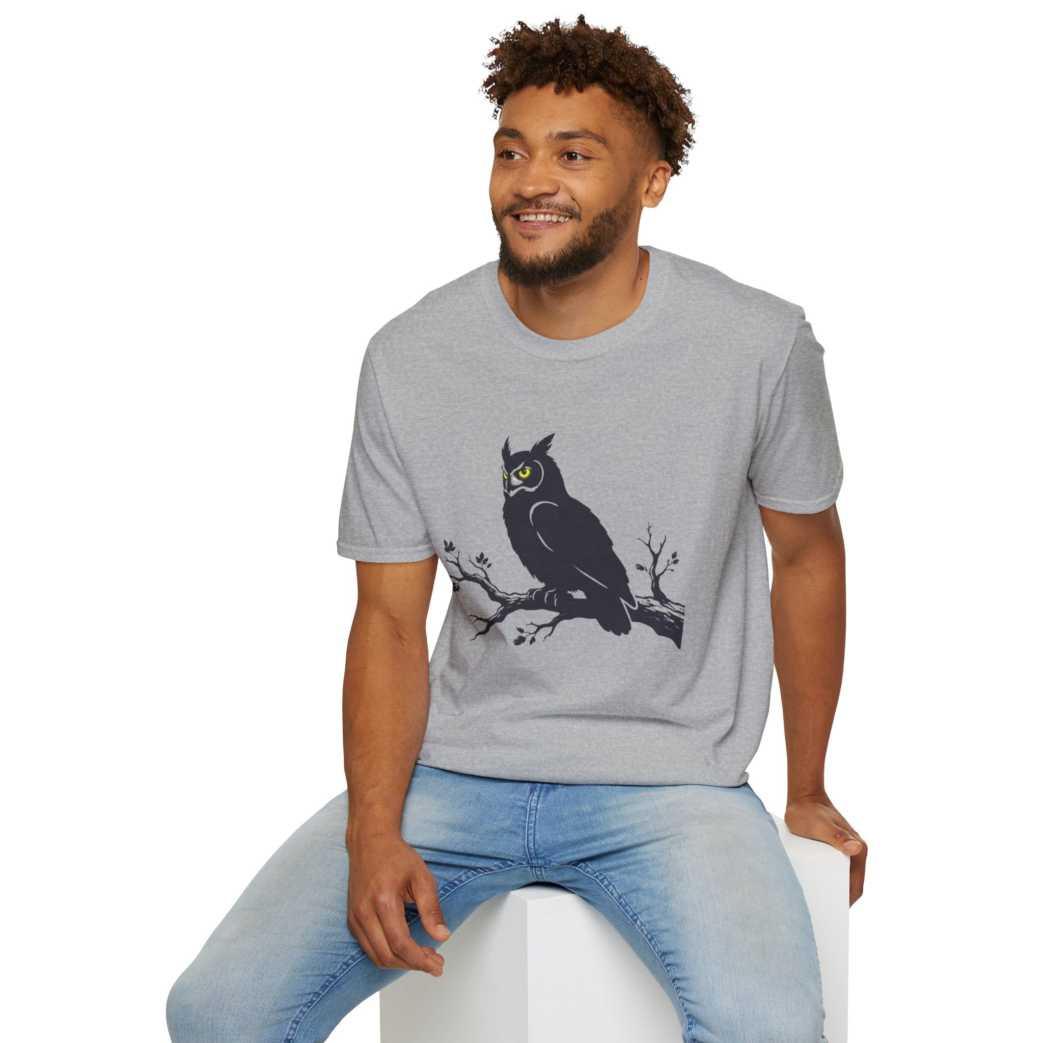 Great Horned Owl Graphic T-Shirt