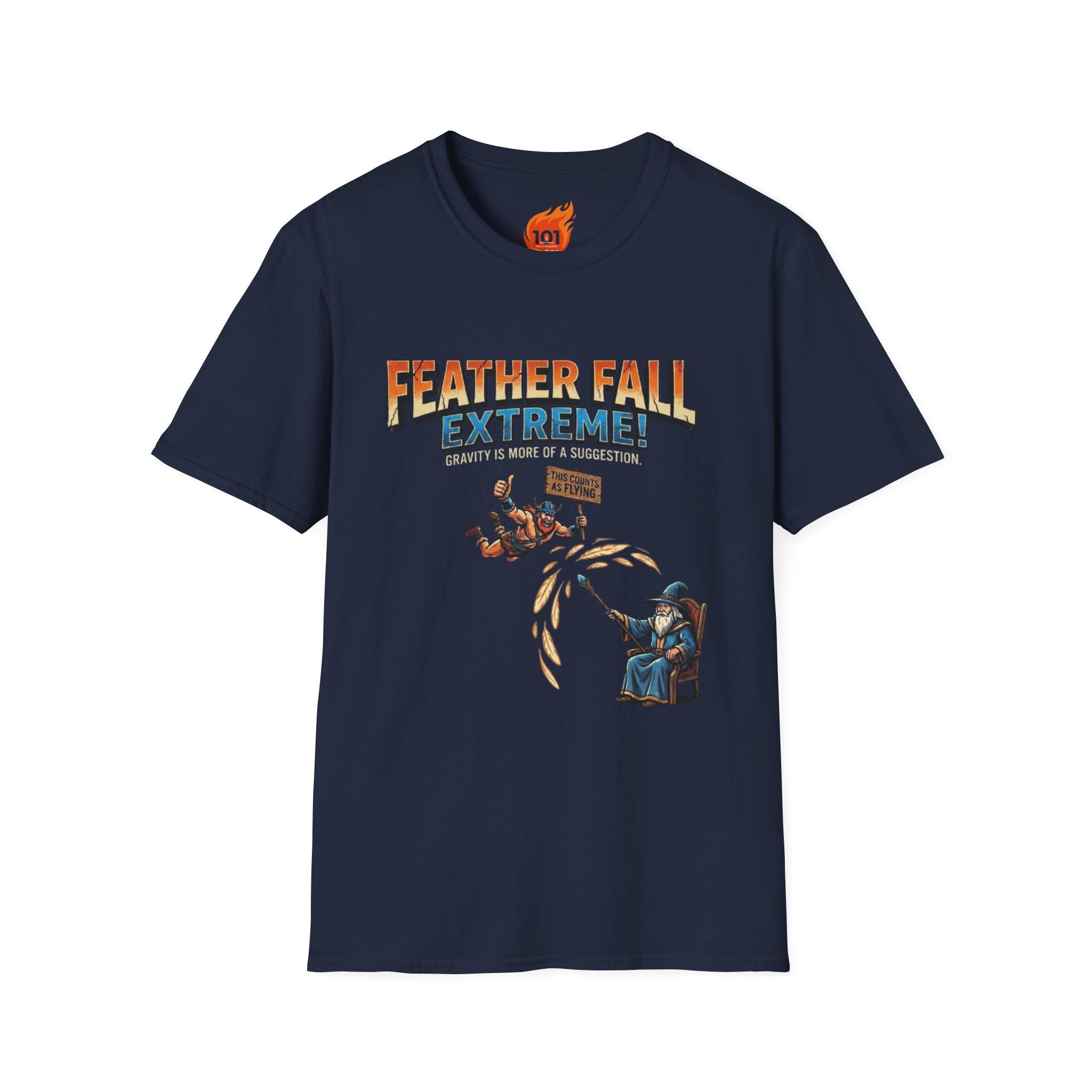 Spell: Feather Fall Graphic T-Shirt