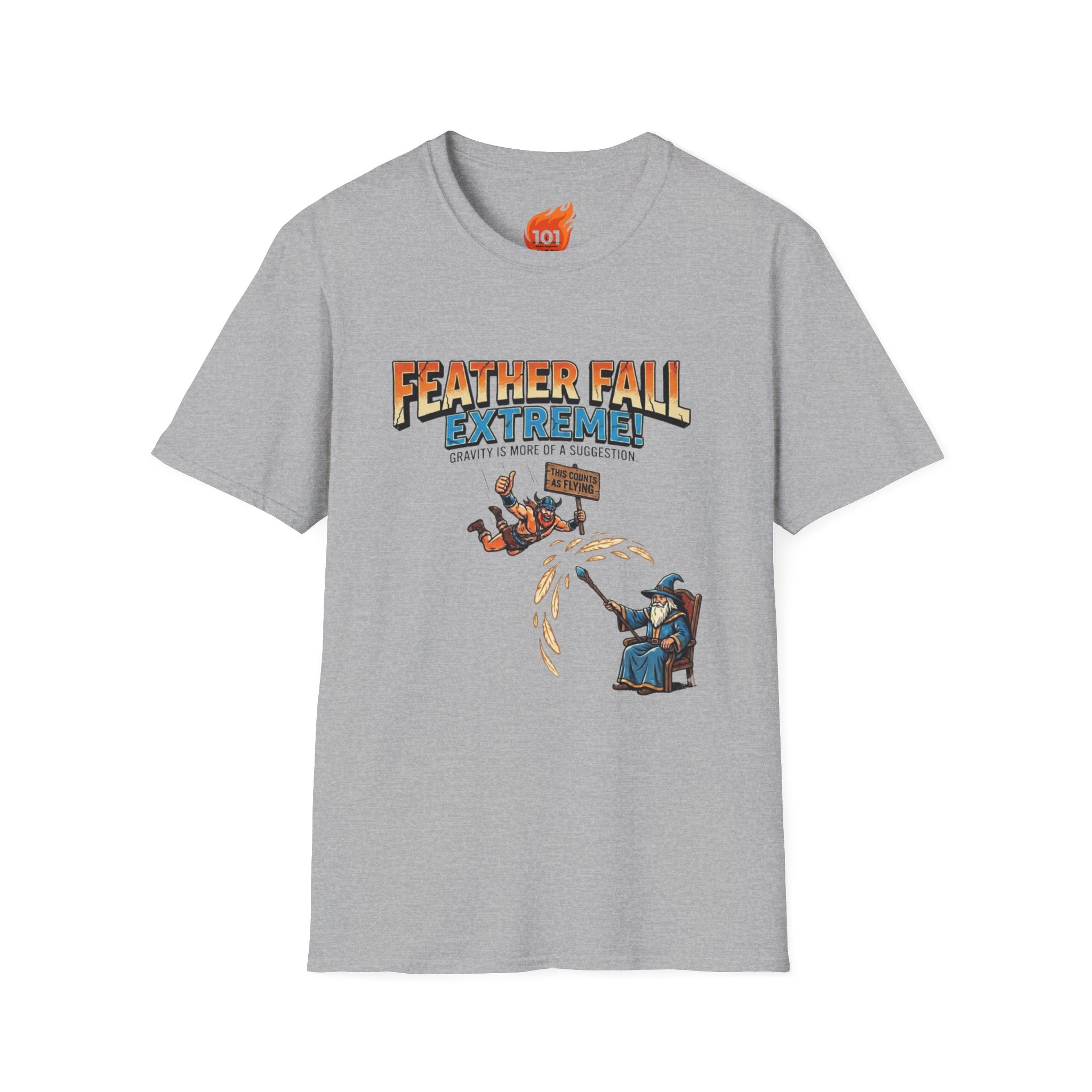 Spell: Feather Fall Graphic T-Shirt
