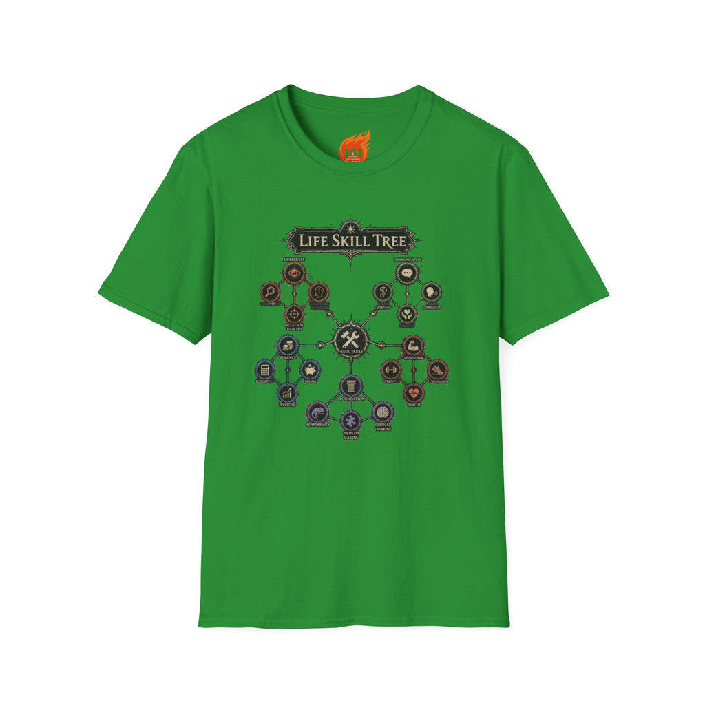 Life Skill Tree Graphic T-Shirt