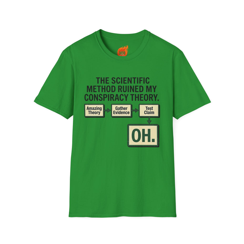 Scientific Conspiracy Theory Graphic T-Shirt