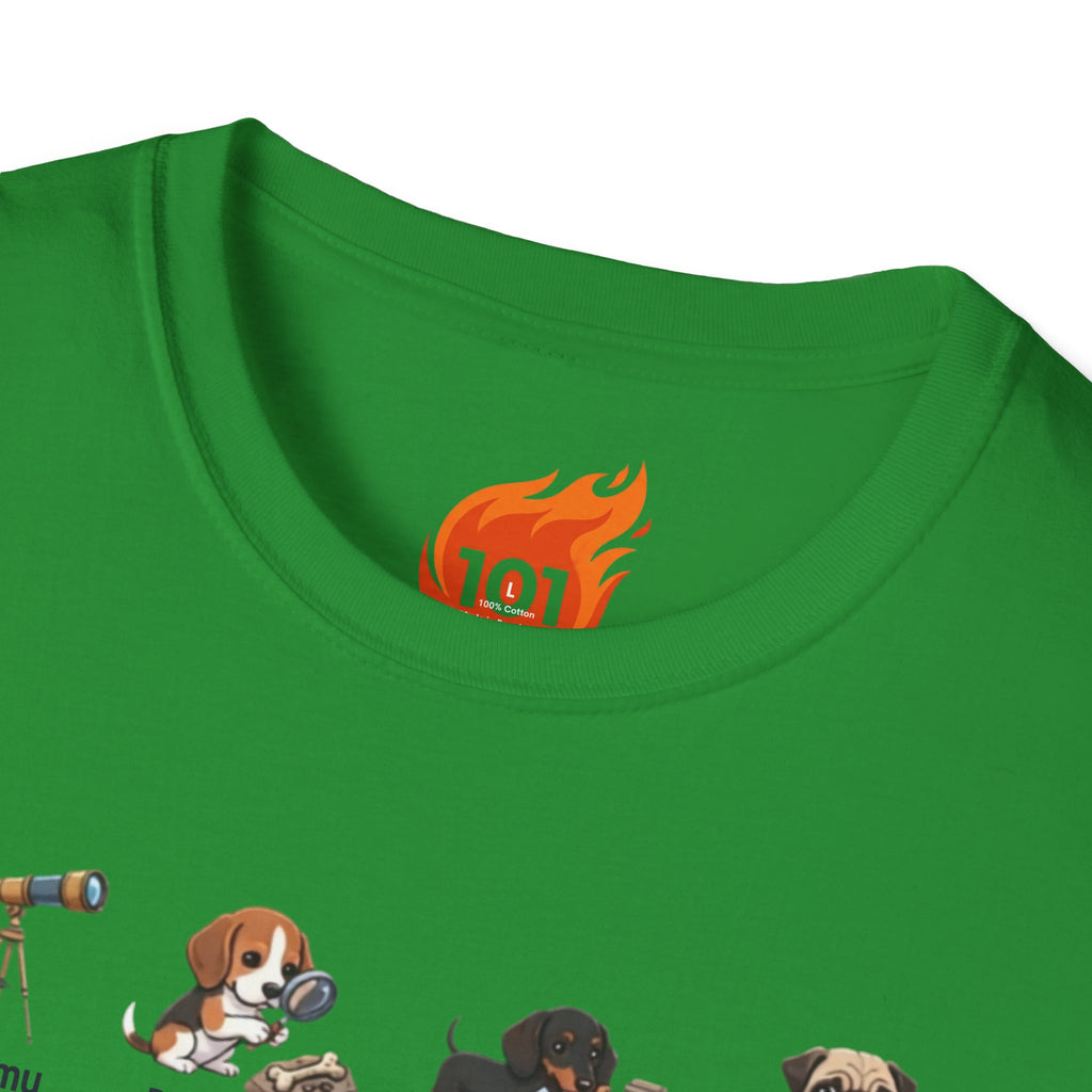 Future Dog STEM fields Graphic T-Shirt