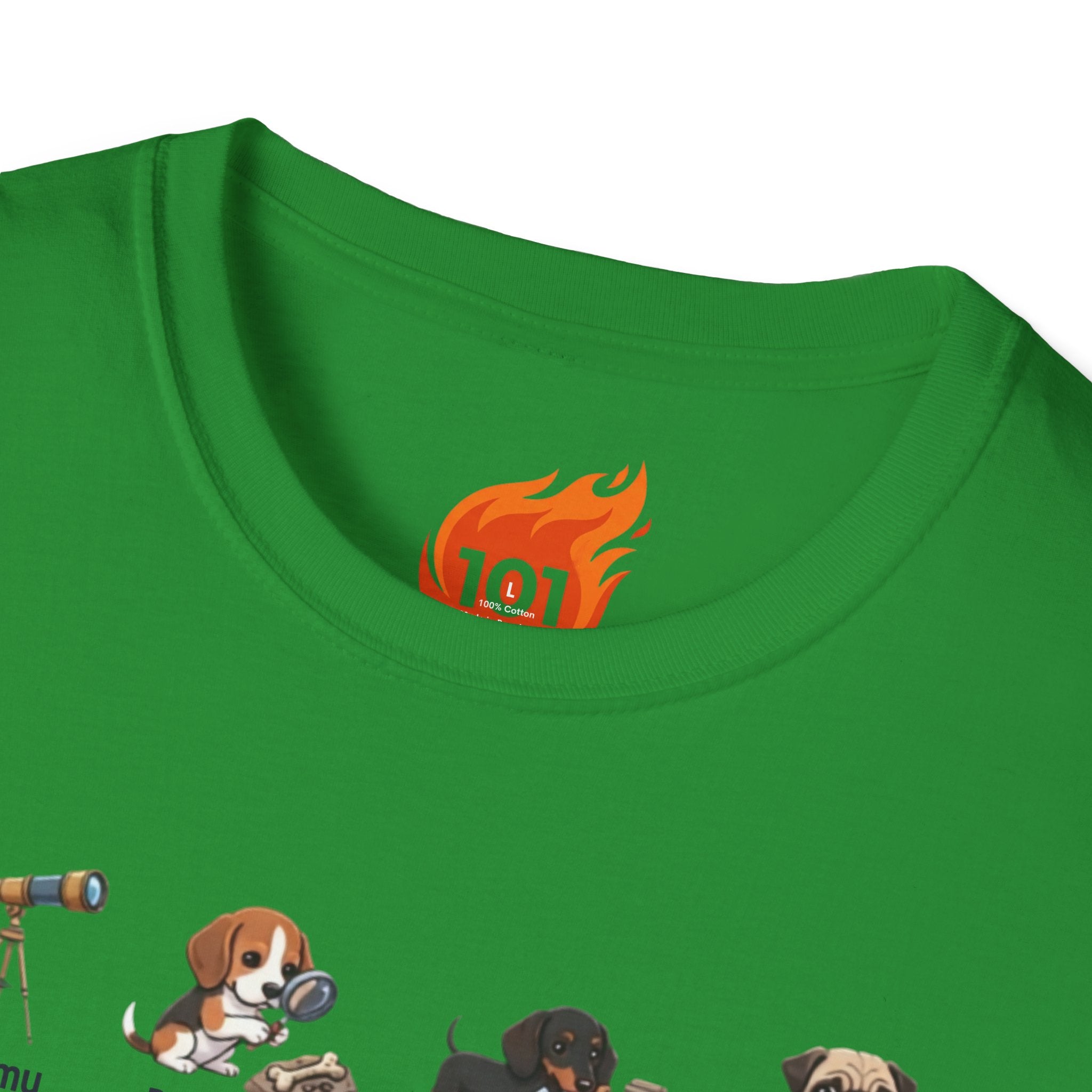 Future Dog STEM fields Graphic T-Shirt