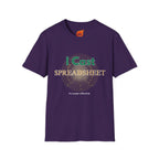 I Cast Spreadsheet Graphic T-Shirt