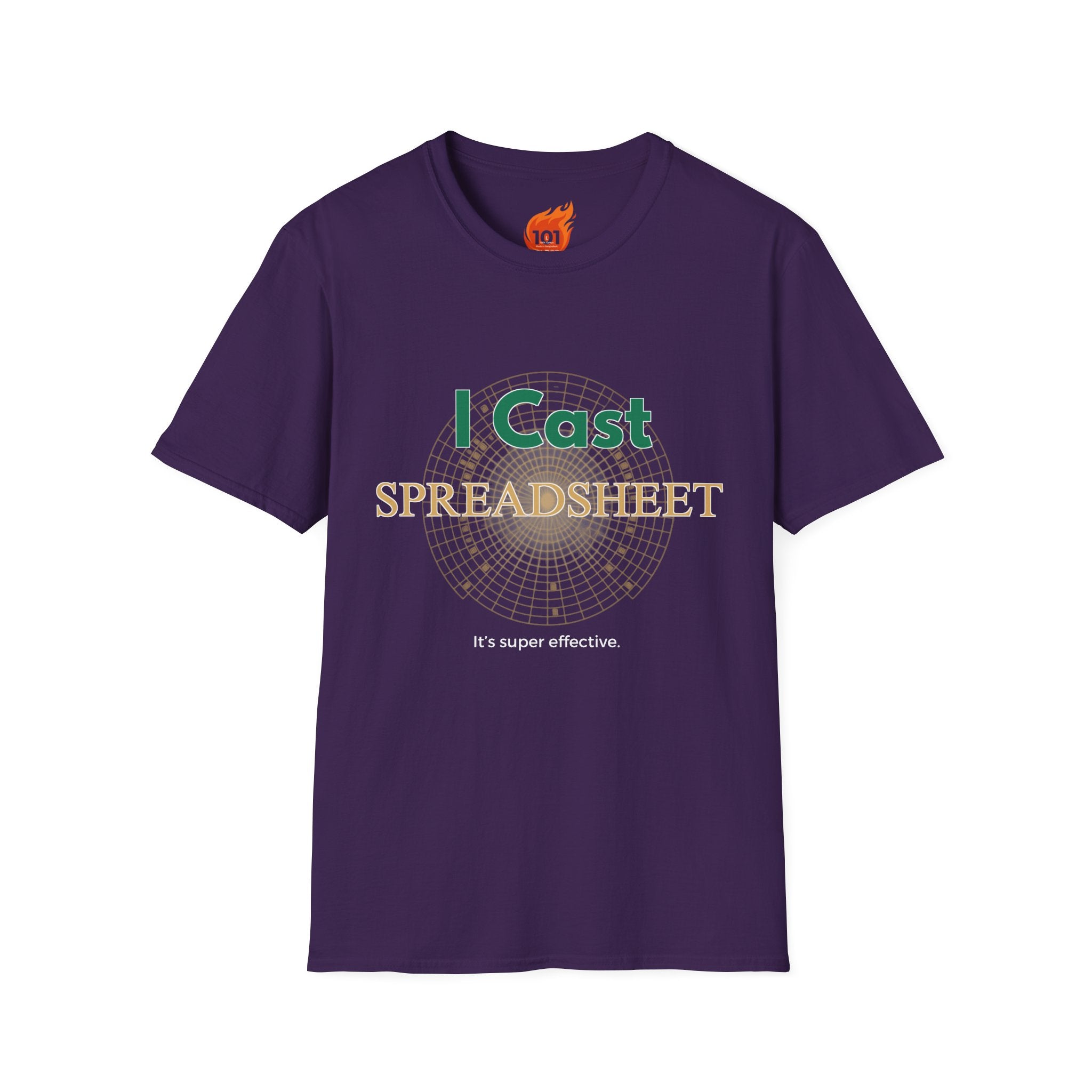 I Cast Spreadsheet Graphic T-Shirt